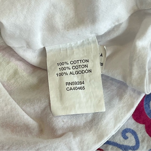 Girls Colorful Patchwork Tiered Ruffle Skirt Elastic Waist Fun Hippie Boho 6/7 - Picture 8 of 8